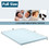 Costway 70524163 4 Inch Gel Injection Memory Foam Mattress Top Ventilated Mattress Double Bed-Full Size