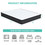Costway 91387452 8 Inch Breathable Memory Foam Bed Mattress Medium Firm for Pressure Relieve-Queen Size