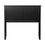 Costway 38495062 Solid Wood Flat Panel Headboard for Twin-size Bed-Black