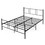 Costway 57309681 Full/Queen Size Platform Bed Frame with High Headboard-Full Size