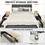 Costway 85217403 Full/Queen Size Upholstered Bed Frame with 4 Storage Drawers-Full Size