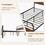 Costway 38164952 Twin/Full/Queen Size Bed Frame with Industrial Headboard-Twin Size