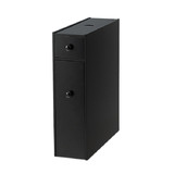 Costway 80349261 Black Bathroom Cabinet Space Saver Storage Organizer