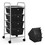 Costway 82759063 4-Drawer Cart Storage Bin Organizer Rolling with Plastic Drawers-Black