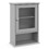 Costway 96217534 Bathroom Wall Mounted Adjustable Hanging Storage Medicine Cabinet-Gray