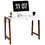 Costway 85361470 Computer Desk Laptop PC Writing Table Makeup Vanity Table-Walnut