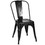 Costway 61083527 4 Pcs Modern Bar Stools with Removable Back and Rubber Feet-Gun