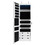 Costway 09543721 5 LEDs Lockable Mirror Jewelry Cabinet Armoire with 6 Drawers-White