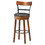 Costway 49678321 30.5 Inch 360-Degree Swivel Stools with Leather Padded Seat