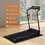 Costway 75198426 47/59/78 Inch Long Thicken Equipment Mat for Home and Gym Use-59 x 26 x 0.2 inches