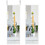 Costway 46825107 Full Length Metal Door Mirror with Adjustable Hook-White