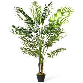 Costway 16254809 5 Ft Indoor Artificial Phoenix Palm Tree Plant