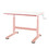 Costway 64018973 32 x 24 Inches Height Adjustable Desk with Hand Crank Adjusting for Kids-Pink