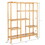 Costway 87641509 Multifunctional Bamboo Shelf Storage Organizer Rack