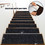 Costway 60531794 15 Pieces 30 x 8 Inch Slip Resistant Soft Stair Treads Carpet-Black