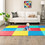 Costway 81532649 12 Pieces Puzzle Interlocking Flooring Mat with Anti-slip and Waterproof Surface