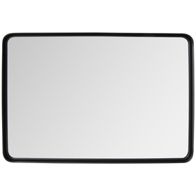 Costway 91038465 Rectangular Wall Mount Bathroom Mirror Vanity Mirror-L