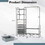 Costway 18945236 Free Standing Closet Organizer with Removable Drawers and Shelves-Gray
