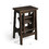 Costway 42856319 3-in-1 Rubber Wood Step Stool with Convenient Handle-Brown