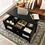 Costway 89603752 Lift Top Coffee Table with Storage Lower Shelf-Black