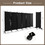 Costway 94517286 6 Panel 5.7Ft Tall Rolling Room Divider on Wheels-Black