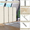 Costway 78462319 6 Feet 6-Panels Freestanding Folding Privacy Screen-White