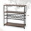 Costway 49682375 5-tier Wine Rack Table with Glasses Holder