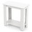 Costway 87621359 2-Tier Modern Compact End Table with Storage Shelf-White