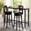 Costway 31728456 Set of 2 Bar Stools Swivel Bar Height Chairs with PU Upholstered Seats Kitchen