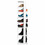 Costway 18234509 Wooden Shoes Storage Stand 7 Tiers Shoe Rack Organizer Multi-shoe Rack Shoebox-White