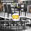 Costway 31984756 5 Piece Kitchen Dining Set Glass Metal Table and 4 Chairs Breakfast Furniture