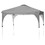 Costway 40569283 10 x 10 Feet Outdoor Pop-up Camping Canopy Tent with Roller Bag-Gray