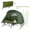 Costway 94537802 2-Person Outdoor Camping Tent with External Cover-Green