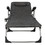 Costway 15692847 Beach Folding Chaise Lounge Recliner with 7 Adjustable Position-Gray