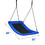 Costway 02576943 700lb Giant 60 Inch Skycurve Platform Tree Swing for Kids and Adults-Blue