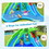 Costway 81297465 Inflatable Crocodile Style Water Slide Upgraded Kids Bounce Castle with 750W Blower