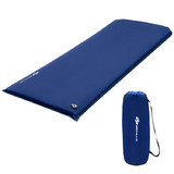 Costway 64890573 Self-inflating Lightweight Folding Foam Sleeping Cot with Storage bag-Blue