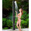 Costway 72913508 7.2 Feet Solar-Heated Outdoor Shower with Free-Rotating Shower Head-Black