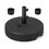 Costway 23896451 19.5 Inch Fillable Round Umbrella Base Stand for Yard Garden Poolside-Black