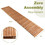 Costway 48316057 8 Feet Roll-out Weather-Resistant Patio Hardwood Pathway-22"