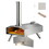 Costway 86479215 Portable Stainless Steel Outdoor Pizza Oven with 12 Inch Pizza Stone