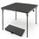 Costway 62317948 Folding Camping Table with All-Weather HDPE Tabletop and Rustproof Steel Frame-Gray