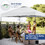 Costway 78194362 10 x 10 Feet Foldable Outdoor Instant Pop-up Canopy with Carry Bag-White