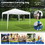 Costway 98746231 10 x 10 Feet Outdoor Pop-up Patio Canopy for  Beach and Camp-White