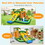 Costway 13275496 Big Inflatable Bounce House with Slide and Ball Pits for Indoor and Outdoor with 735W Blower