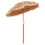 Costway 87916432 6 Feet Thatched Patio Umbrella with Tilt Design and Carrying Bag