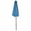 Costway 57082936 9Ft Patio Bistro Half Round Umbrella -Blue
