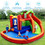 Costway 41089253 Inflatable Slide Bouncer and Water Park Bounce House Without Blower