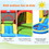 Costway 24689157 Inflatable Kids Slide Bounce House with 550w Blower