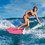 Costway 80635429 Lightweight Bodyboard Surfing with Leash EPS Core Boarding IXPE-L
